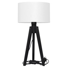 Настільна лампа ALBA 1xE27/60W/230V білий/сосна