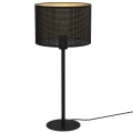 Настільна лампа LOFT SHADE 1xE27/60W/230V діаметр 25 см чорний/золотий