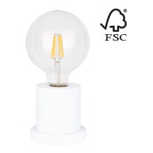 Настільна лампа TASSE 1xE27/25W/230V бук – сертифіковано FSC