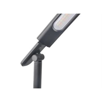 Настільна LED лампа з регулюванням яскравості з USB LED/9W/230V 3000K/4000K/5500K чорний