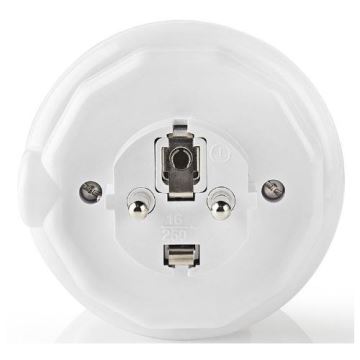 LED Нічний світильник з датчиком LED/0,6W/230V