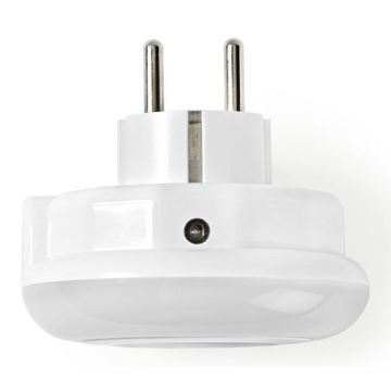 LED Нічний світильник з датчиком LED/0,6W/230V