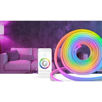 Светодиодная диммируемая RGB-лента SmartLife 6 м LED/32W/230V Wi-Fi IP65 + пульт ДУ