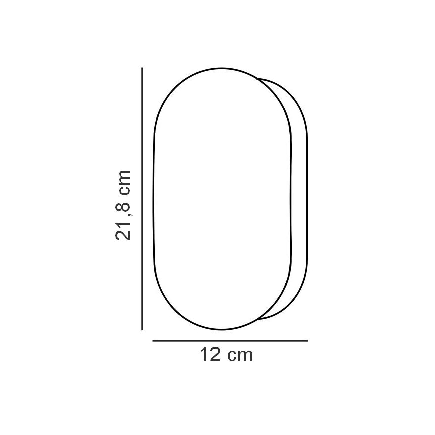 Nordlux - Настенный светильник для ванной комнаты FOAM 1xE27/55W/230V IP44 черный