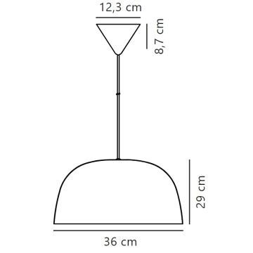 Nordlux - Подвесная люстра CERA 1xE27/60W/230V золотистый