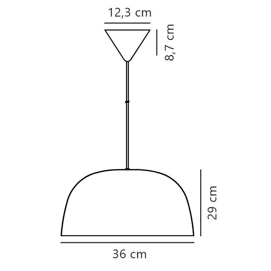 Nordlux - Подвесная люстра CERA 1xE27/60W/230V золотистый