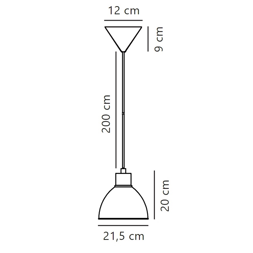 Nordlux - Подвесная люстра POP 1xE27/40W/230V бежевый