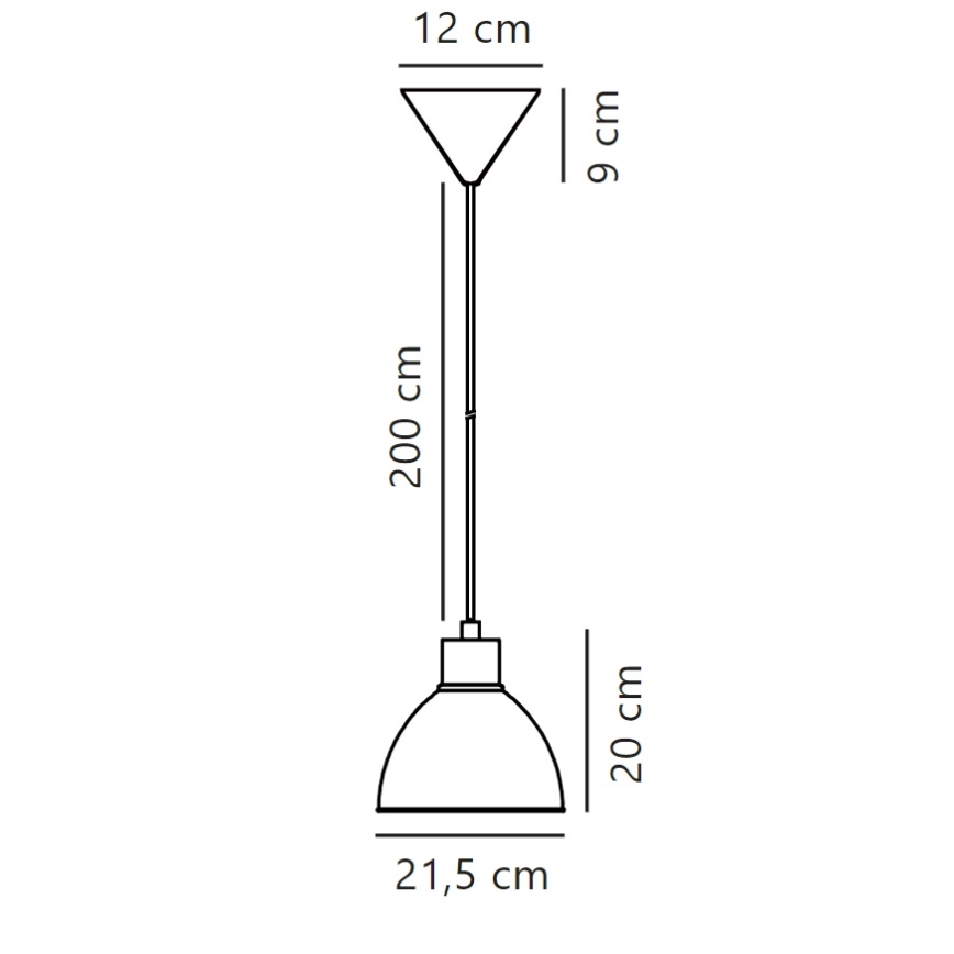 Nordlux - Подвесная люстра POP 1xE27/40W/230V черный/хром