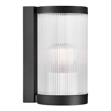 Nordlux - Вуличний настінний світильник COUPAR 1xE27/25W/230V IP54 чорний