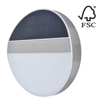 Номер будинку з підсвіткою на сонячній батареї LED/3x0,1W/2,4V IP44 – сертифіковано FSC