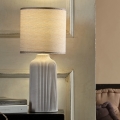 ONLI - Настільна лампа SHELLY 1xE27/22W/230V сірий 45 см