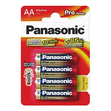 Panasonic LR6 PPG - 4 шт Лужна батарейка AA Pro Power 1,5V