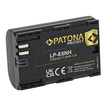 PATONA - Акумулятор Canon LP-E6NH 2400mAh Li-Ion Protect EOS R5/R6