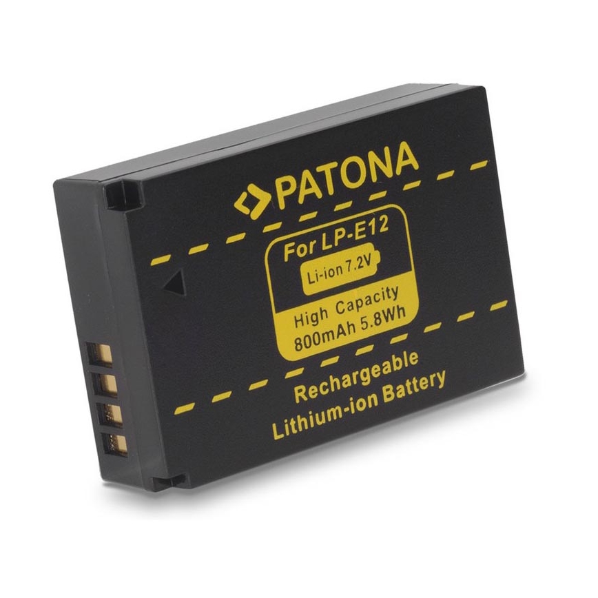 PATONA - Акумулятор Canon LPE12 800mAh Li-Ion