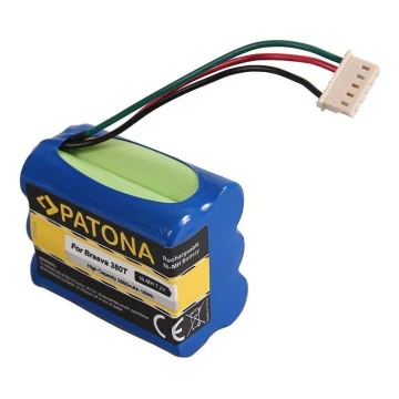 PATONA - Акумулятор iRobot Braava 380T/390T 2500mAh 7,2V