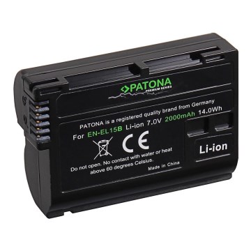 PATONA - Акумулятор Nikon EN-EL15B 2000mAh Li-Ion Premium