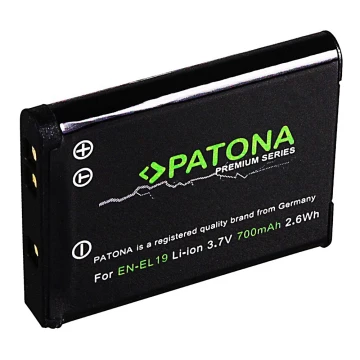 PATONA - Акумулятор Nikon EN-EL19 700mAh Li-Ion Premium