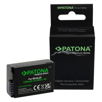 PATONA - Акумулятор Nikon EN-EL25 1350mAh Li-Ion 7,6V Premium Z50/Z fc