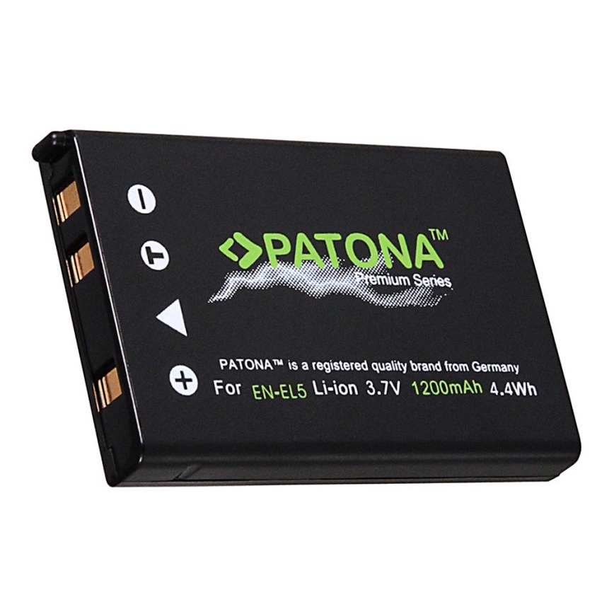 PATONA - Акумулятор Nikon EN-EL5 1200mAh Li-Ion Premium