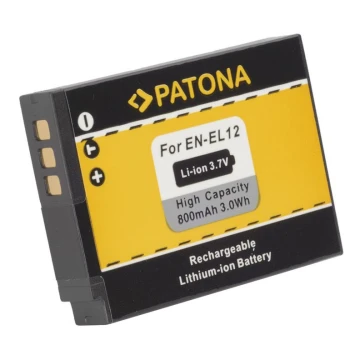 PATONA - Акумулятор Nikon ENEL12 1050mAh Li-Ion