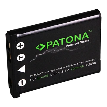 PATONA - Акумулятор Olympus Li-40B 700mAh Li-Ion Premium