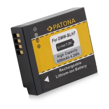 PATONA - Акумулятор Panasonic DMW-BLH7E 600mAh Li-Ion