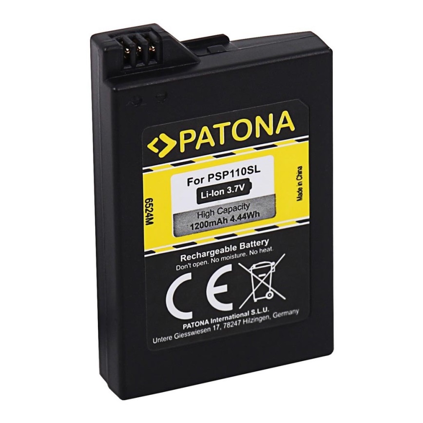 PATONA - Акумулятор Sony PSP 2000/PSP 3000 1200mAh Li-lon 3,7V