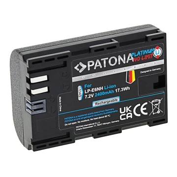 PATONA - Акумуляторна батарея Aku Canon LP-E6NH 2400mAh Li-Ion Platinum EOS R5/R6