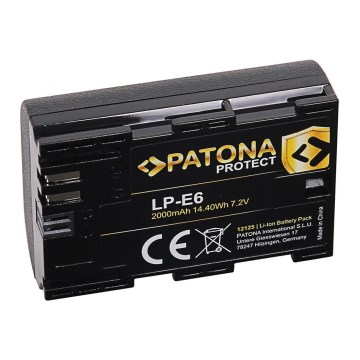 PATONA - Аккумулятор Canon LP-E6 2000mAh Li-Ion Protect