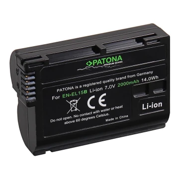 PATONA - Аккумулятор Nikon EN-EL15B 2000mAh Li-Ion Premium