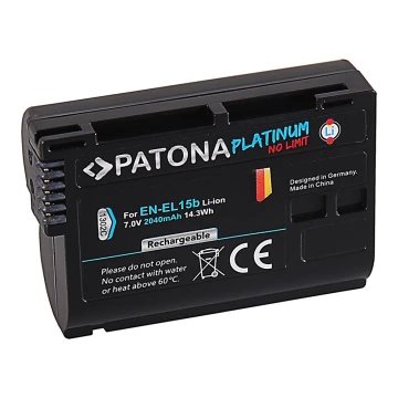 PATONA - Аккумулятор Nikon EN-EL15B 2040mAh Li-Ion Platinum