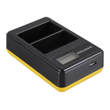 PATONA - Зарядное устройство для фотоаппарата Dual LCD Nikon EN-EL15- USB