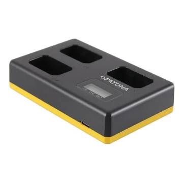 PATONA - Зарядное устройство для фотоаппарата Triple Sony NP-FW50 + LCD
