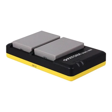 PATONA - Зарядное устройство Foto Dual Quick Olympus BLS5 USB