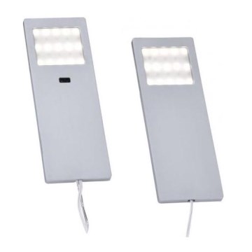 Paul Neuhaus 1121-95-2 - НАБОР 2x Светодиодное мебельное освещение с датчиком HELENA LED/2W/230V