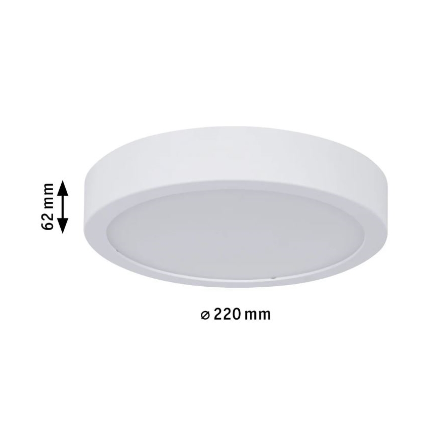 Paulmann 78923 - LED/13W IP44 Стельовий світильник для ванної з регулюванням яскравості AVIAR 230V