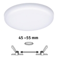 Paulmann 92390 - LED/4,5W IP44 Вбудований світильник для ванної кімнати VARIFIT 230V