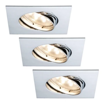 Paulmann 92774 - Набор 3x подвесных потолочных светильника для ванной комнаты PREMIUM LED/6.8W 230V