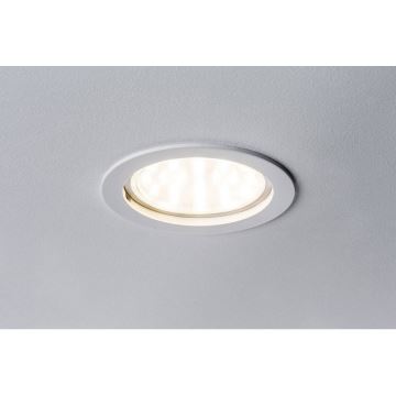 Paulmann 92781 - LED/14W Світильник для підвісної стелі для ванної з регулятором яскравості COIN IP44