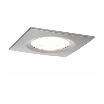 Paulmann 93611 - LED-GU10/7W IP44 Диммируемый встраиваемый потолочный светильник для ванной комнаты NOVA 230V