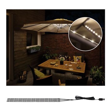 Paulmann 94208 - LED/1,8W Подсветка для зонта PARASOL 5V/USB 1,6 м