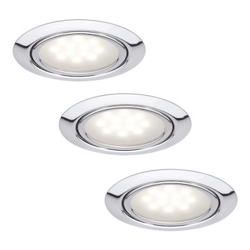 Paulmann 99814 - НАБІР 3x Світлодіодний підвісний стельовий світильник MICRO LINE LED/1W/230V/12V