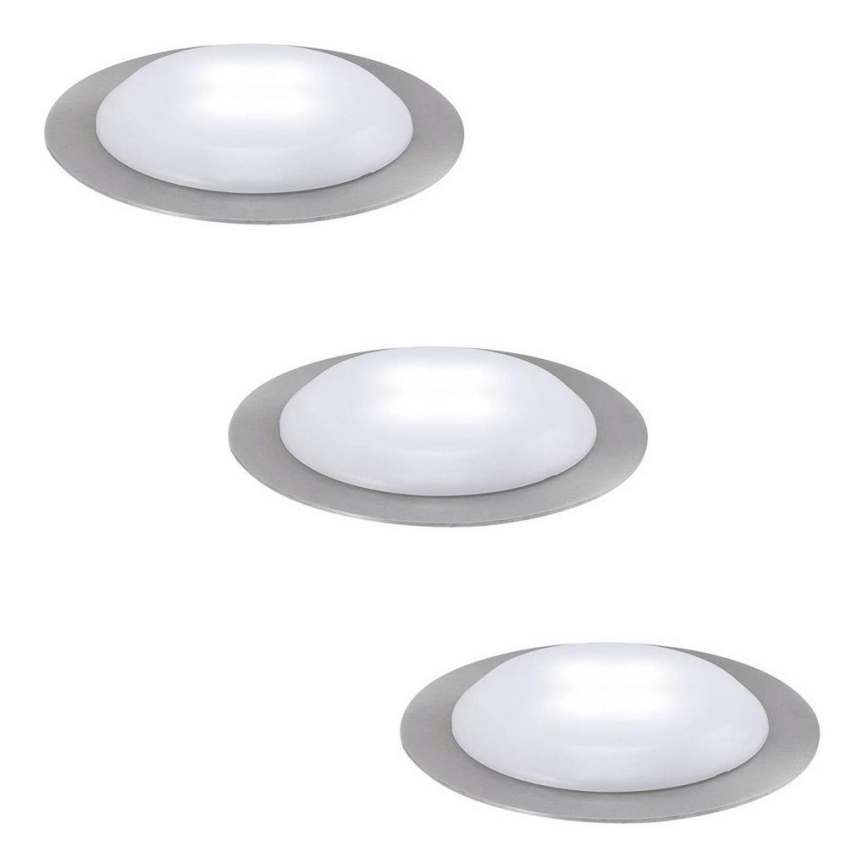 Paulmann - Nice Price 3630 - НАБІР 3x LED/0,3W IP44 Ґрунтовий світильник 230V 6500-9000K