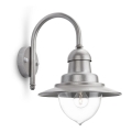 Philips 01652/52/PN - Зовнішній настінний світильник MYGARDEN RAINDROP 1xE27/60W/230V IP44