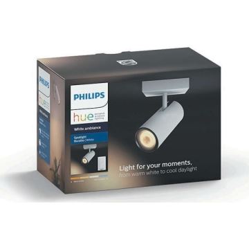 Philips - Точковий LED світильник з регулюванням яскравості Hue BURATTO 1xGU10/5,5W