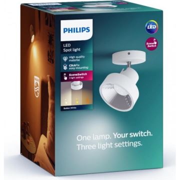 Philips 50601/31/P0 - Светодиодный точечный светильник BUKKO LED/4,5W/230V