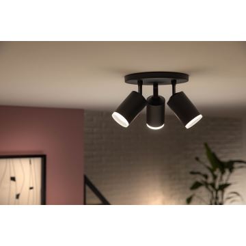 Philips - LED RGBW Точковий світильник з регулюванням яскравості Hue FUGATO 3xGU10/5,7W/230V