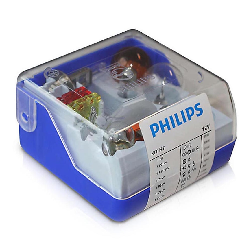 Philips 55007SKKM - Запасні автомобільні лампочки - набір H7 12V