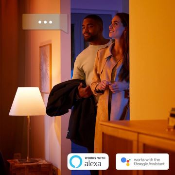 Philips - Світлодіодний світильник з регулюванням яскравості Hue PILLAR 1xGU10/5W/230V + пульт дистанційного керування