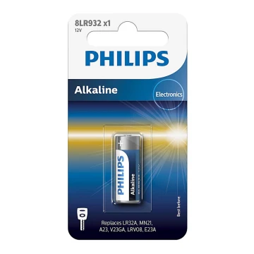 Philips 8LR932/01B - Щелочная батарейка 8LR932 MINICELLS 12V 50mAh